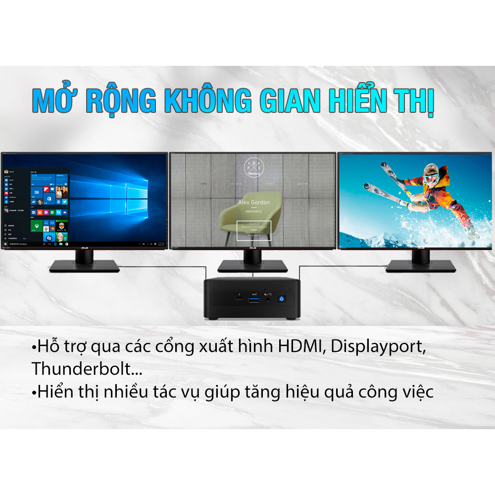 Máy tính Intel NUC 11 - NUC11PAH (i7-1165G7) Thiết kế đơn giản, hiệu năng mạnh mẽ | BigBuy360 - bigbuy360.vn