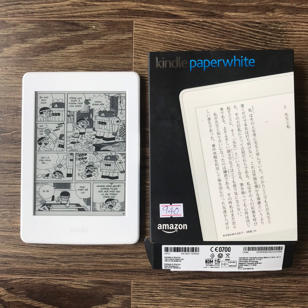 Máy Đọc Sách Kindle Paperwhite Máy Cũ Ngoại Hình Đẹp Nhập Nhật Bản | BigBuy360 - bigbuy360.vn