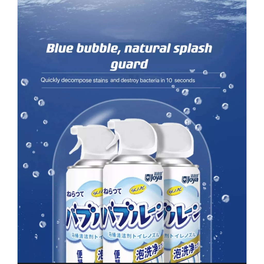 Chai xịt bọt tuyết vệ sinh toilet,bồn tắm, lau bóng gương, lâu bóng inox