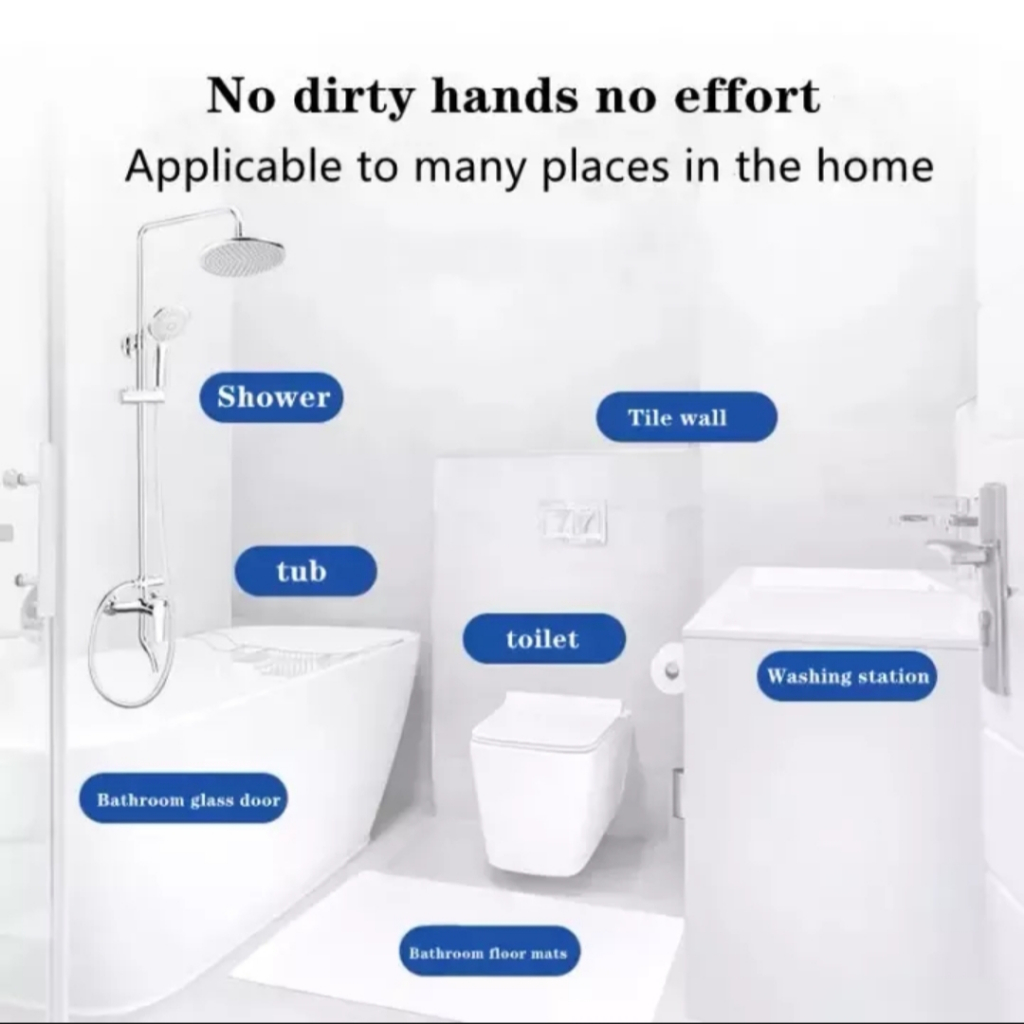 Chai xịt bọt tuyết vệ sinh toilet,bồn tắm, lau bóng gương, lâu bóng inox