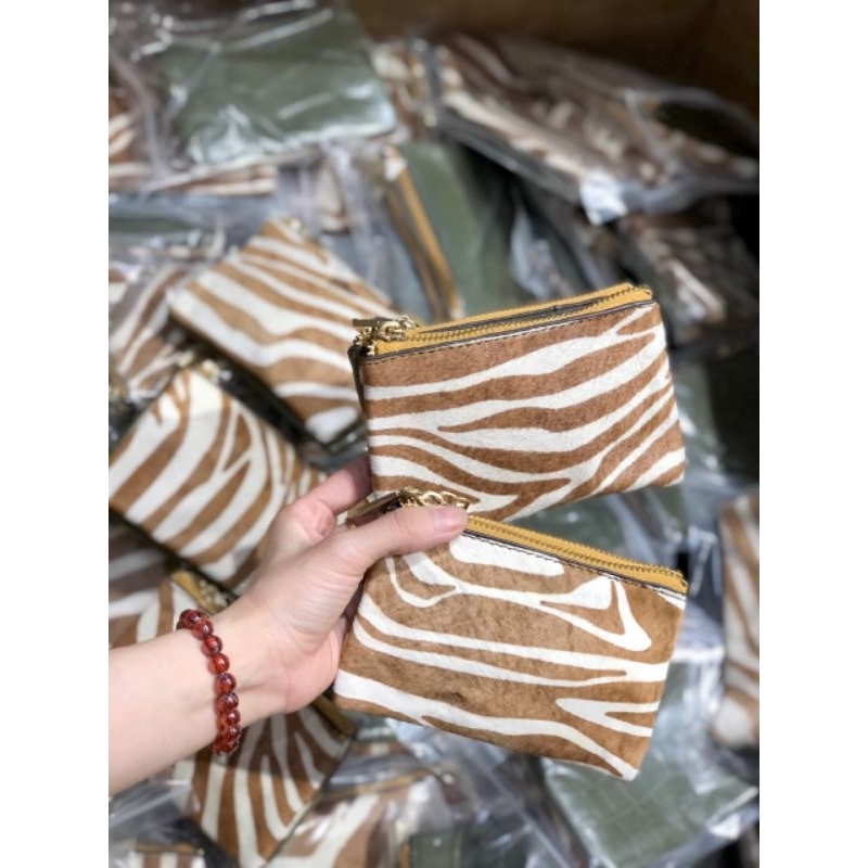 VÍ MINI 2 mặt 2 ngăn PARRFOIS auth tuồn