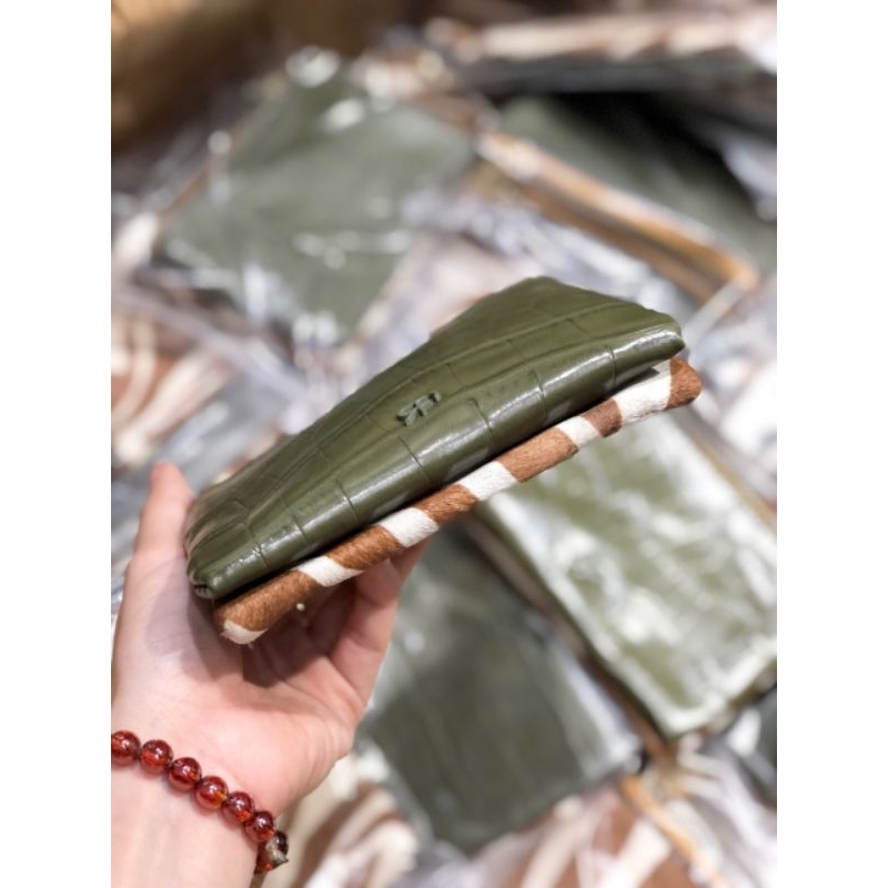 VÍ MINI 2 mặt 2 ngăn PARRFOIS auth tuồn