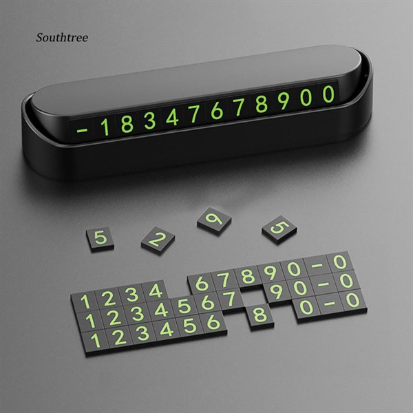 Bảng nằm ghi sđt số phản quang gắn logo hãng xe đặt taplo oto by Chất