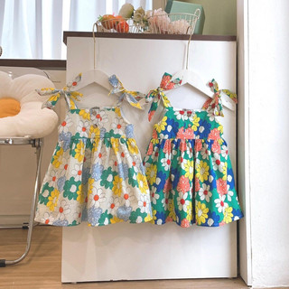 váy 2 dây lưng khóa size 8-26kg bé gái