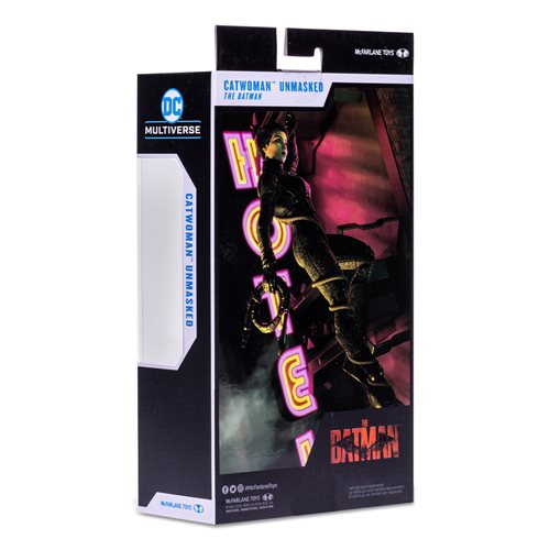 CATWOMAN UNMASKED  - MÔ HÌNH CHÍNH HÃNG MCFARLANE DC MULTIVERSE 2022