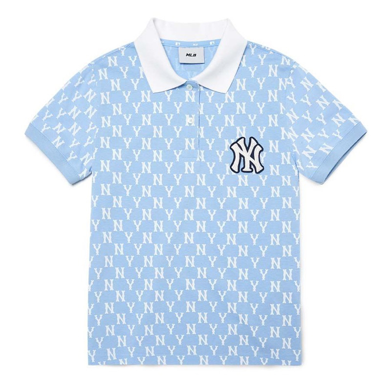 Áo polo MLB NY thiêu siêu nét