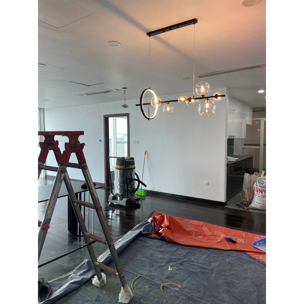 Đèn thả 7 bóng HIỆN ĐẠI trang trí nội thất SANG TRỌNG