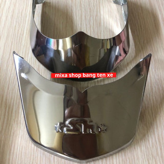 Ốp mỏ dè trước&sau sh mode 2020-2022 mới inox