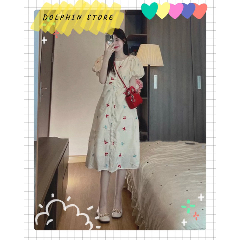 BIGSIZE Đầm hoa bigsize - đầm tiểu thư bigsize