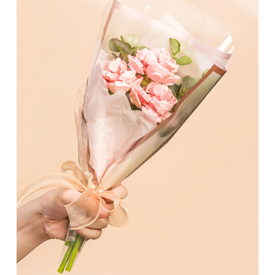 Đồ Chơi Mô Hình Lắp Ráp Nhánh Hoa,Mô Hình Lắp Ráp, Trang Trí, Decor Cao Cấp, Quà Tặng