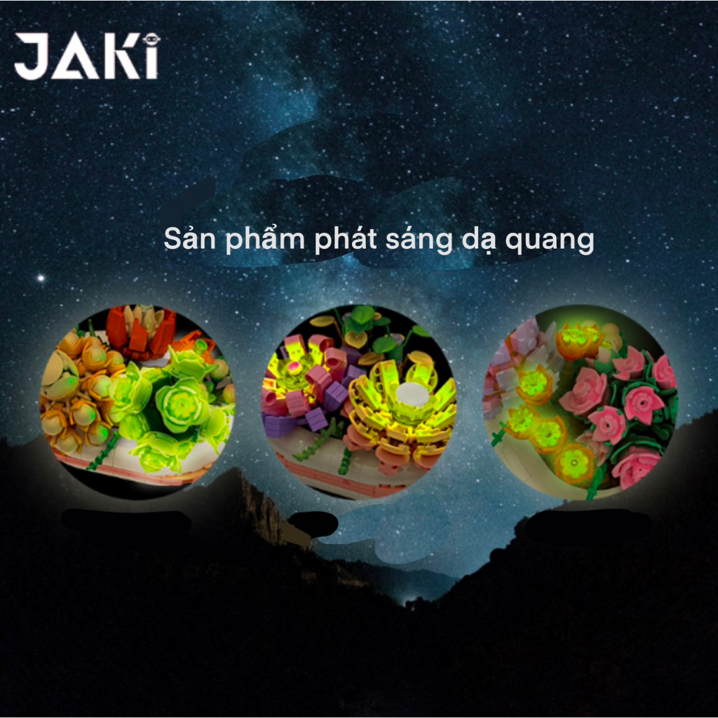 Mô Hình Lắp Ráp Chùm Hoa Mô Hình Lắp Ráp Mô Hình Trang Trí Mô Hình Decor Cao Cấp Mô Hình Quà Tặng