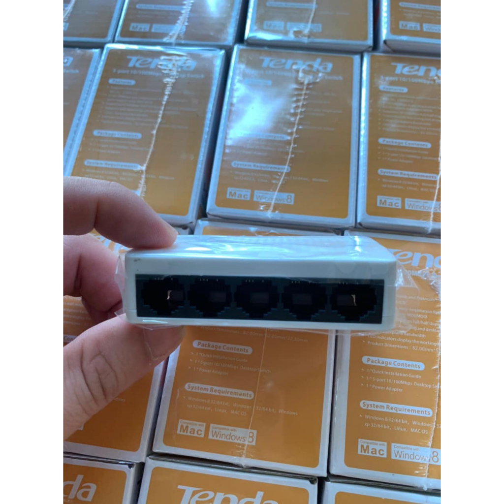 Bộ chia mạng 5 cổng Switch Tenda 5 Port S105
