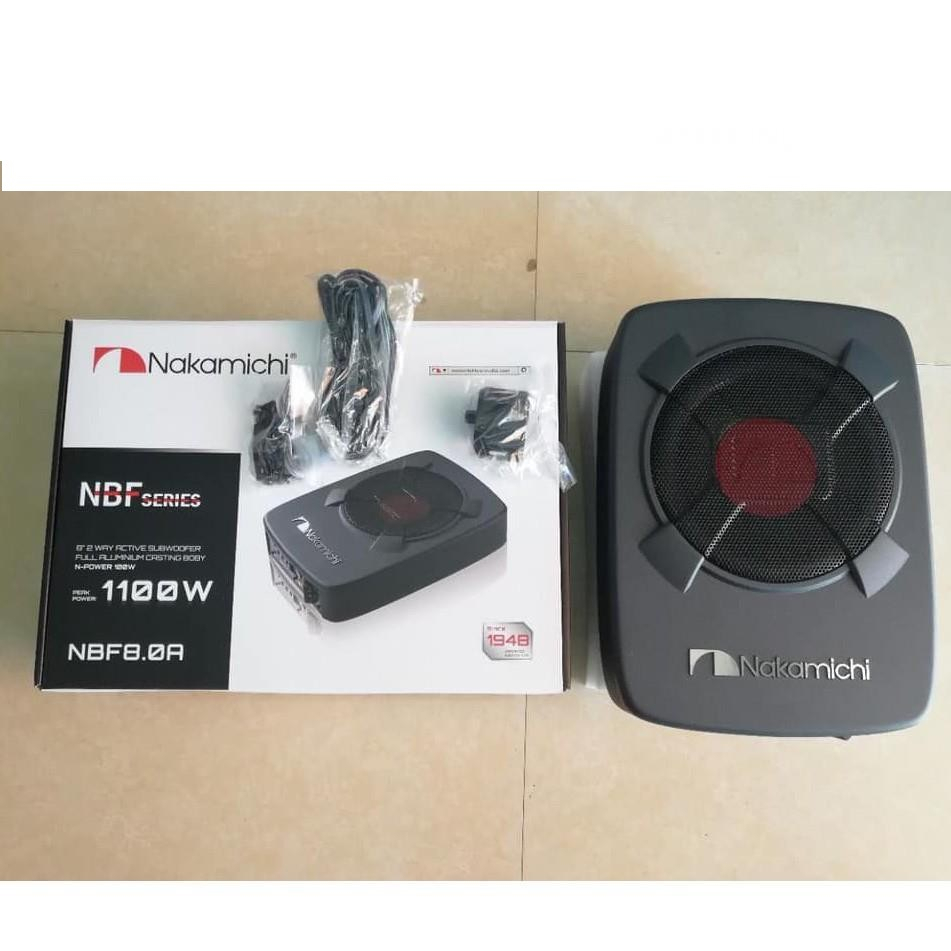 Loa Sub Gầm Ghế Nakamichi NBF8.1A - Bảo hành Chính Hãng 12 tháng Thương Hiệu Nhật Bản