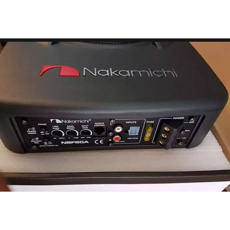 Loa Sub Gầm Ghế Nakamichi NBF8.1A - Bảo hành Chính Hãng 12 tháng Thương Hiệu Nhật Bản