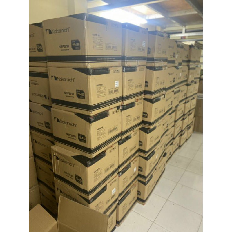 Loa Sub Gầm Ghế Nakamichi NBF8.1A - Bảo hành Chính Hãng 12 tháng Thương Hiệu Nhật Bản