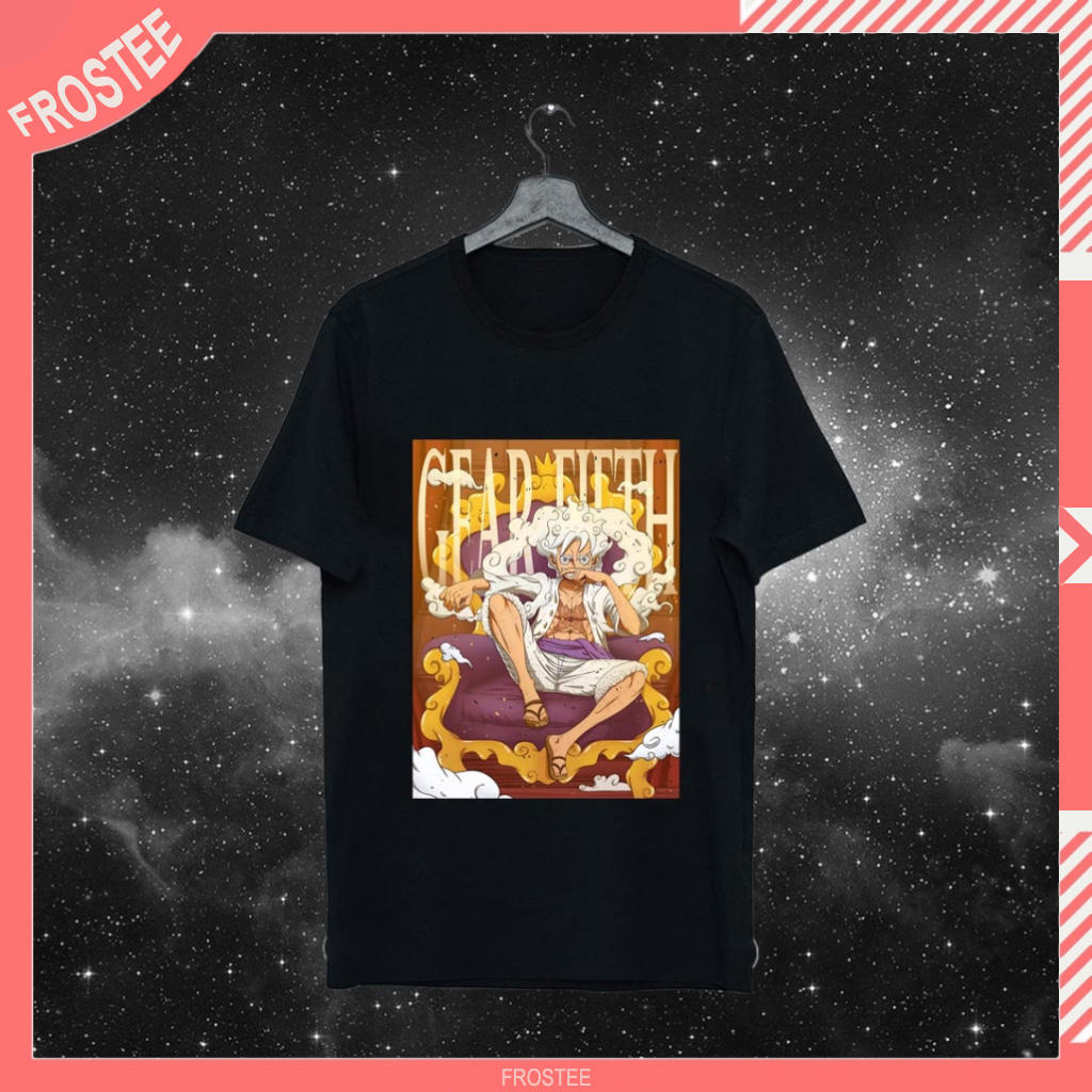 HOT🔥 Áo Phông Áo thun One piece Luffy Gear 5 mẫu mới cực chất giá siêu rẻ