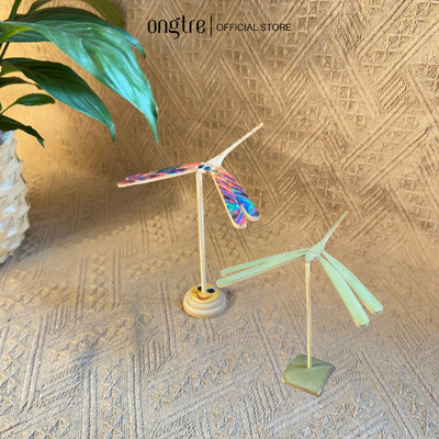 Chuồn chuồn tre ONGTRE cân bằng, để bàn, decor ( Loại dày )