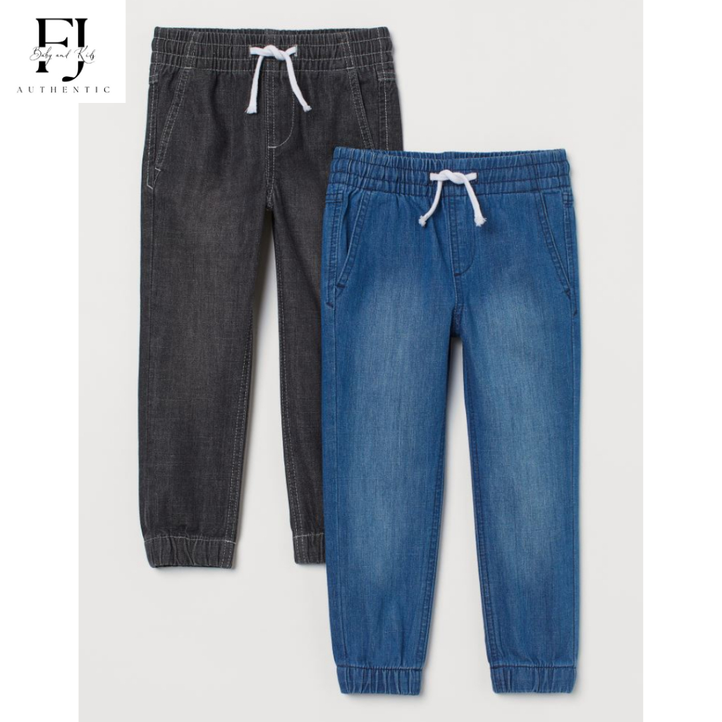 Quần denim bé trai chính hãng HM, quần jean bé trai Auth 1-5 tuổi