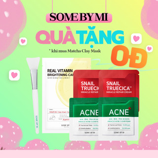 Quà tặng kèm mặt nạ đất sét trà xanh matcha clay mask - vui lòng không đặt mua