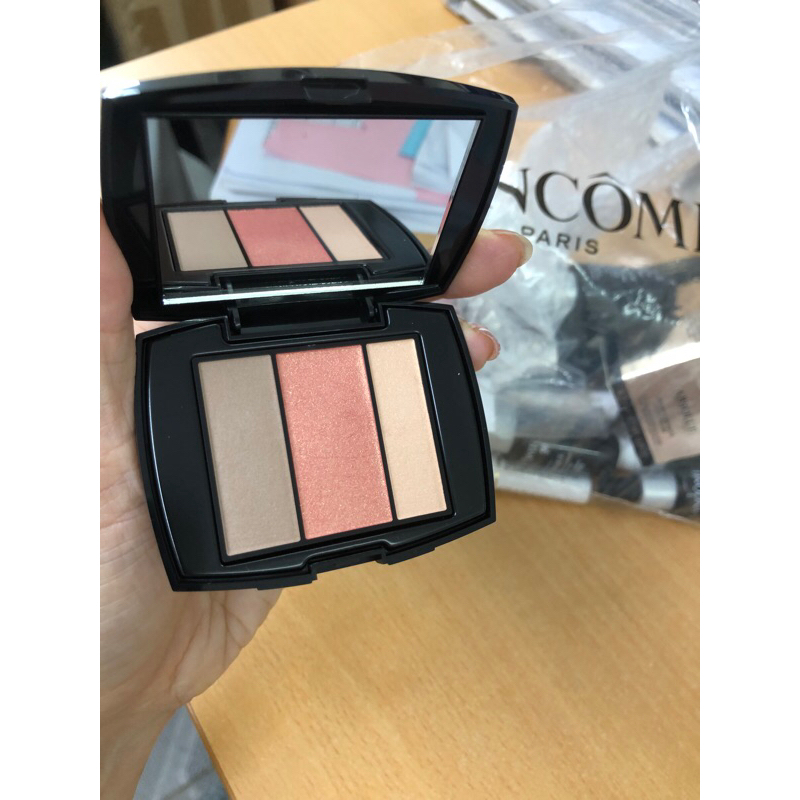phấn má, khối, highlight lancome