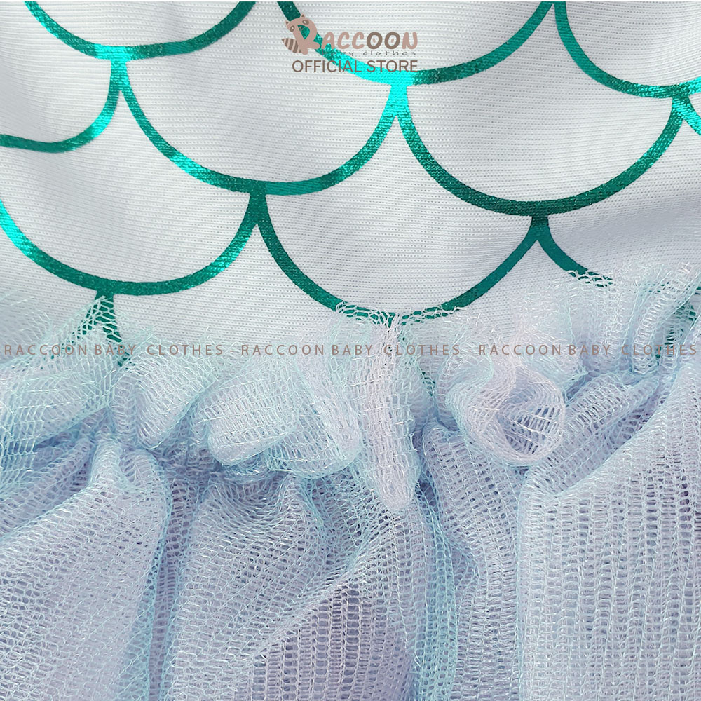 Váy công chúa nàng tiên cá xuất dư Disney Baby