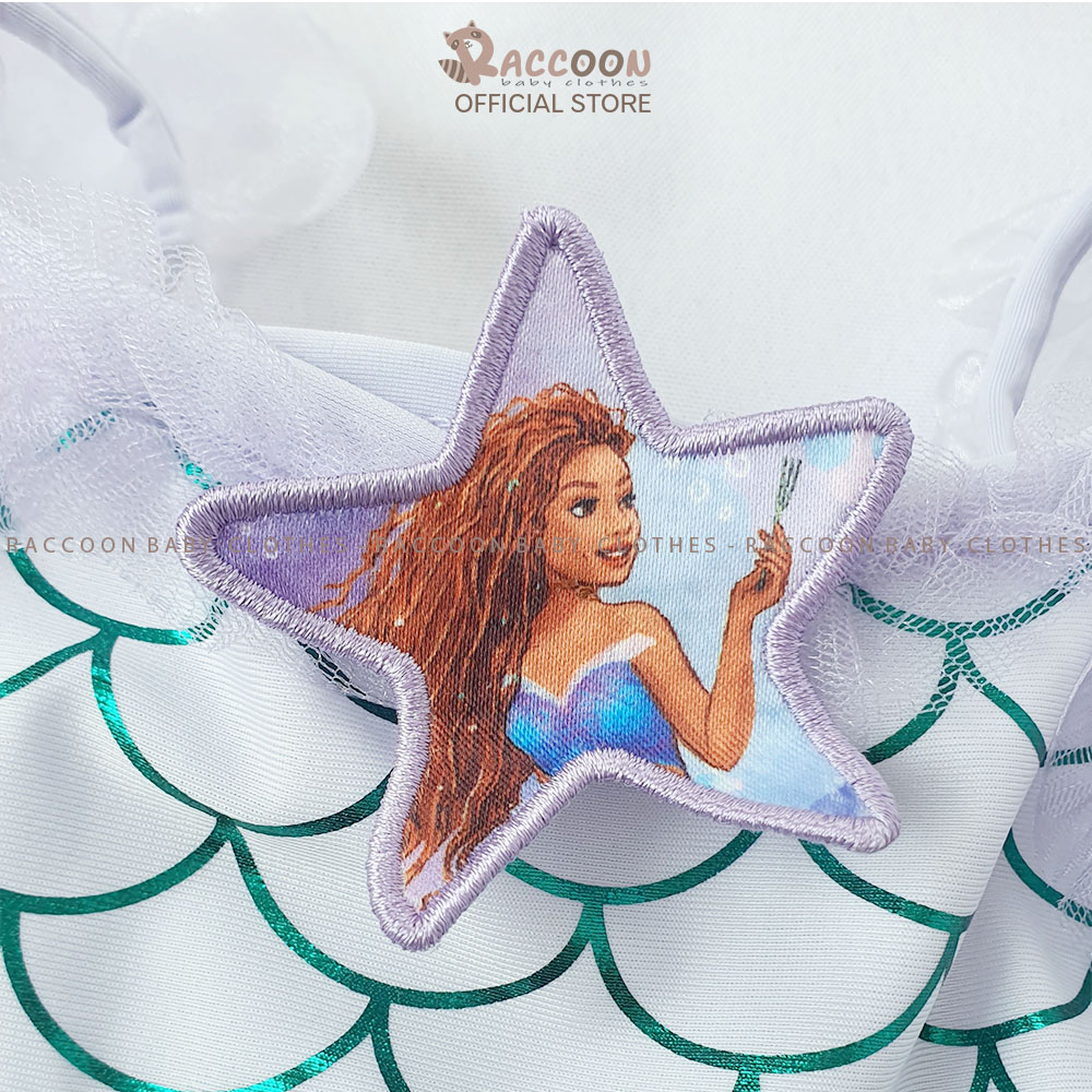 Váy công chúa nàng tiên cá xuất dư Disney Baby