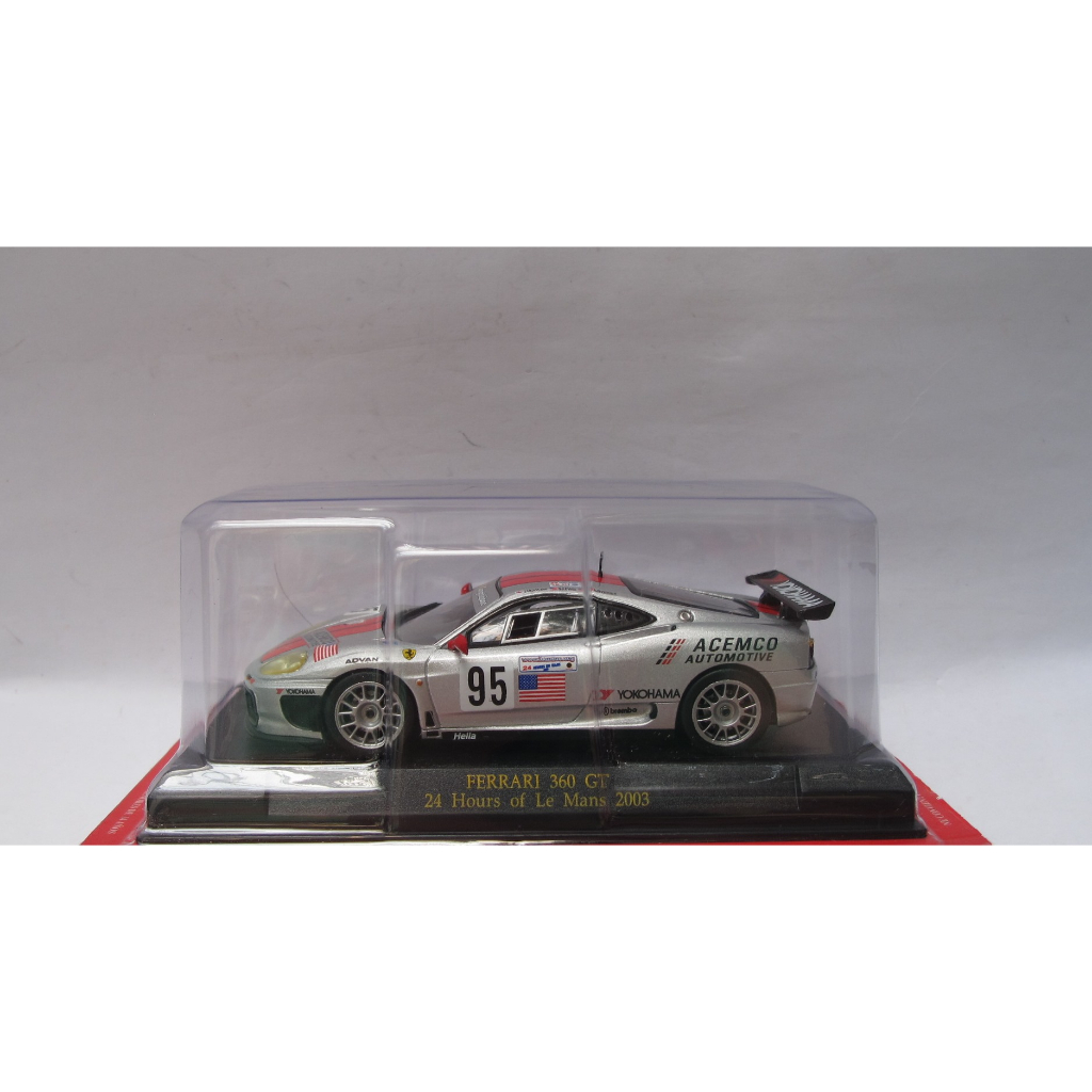 Xe mô hình Hachette FERRARI 360 GT 24 Hours of Le Mans 2003 tỷ lệ 1:43