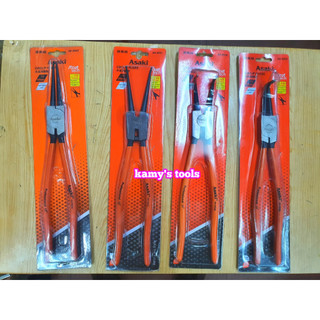 Kìm Mở Phe Asaki 13 inch 325mm Cong Thẳng Bóp Vào Bung Ra AK-8331 AK-8345 AK-8338 AK-8352