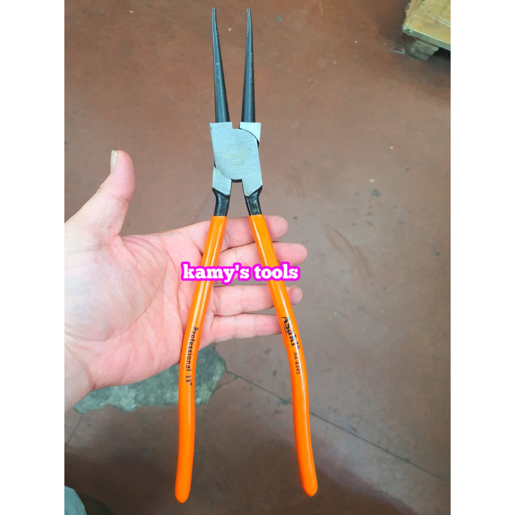 Kìm Mở Phe Asaki 13 inch 325mm Cong Thẳng Bóp Vào Bung Ra AK-8331 AK-8345 AK-8338 AK-8352