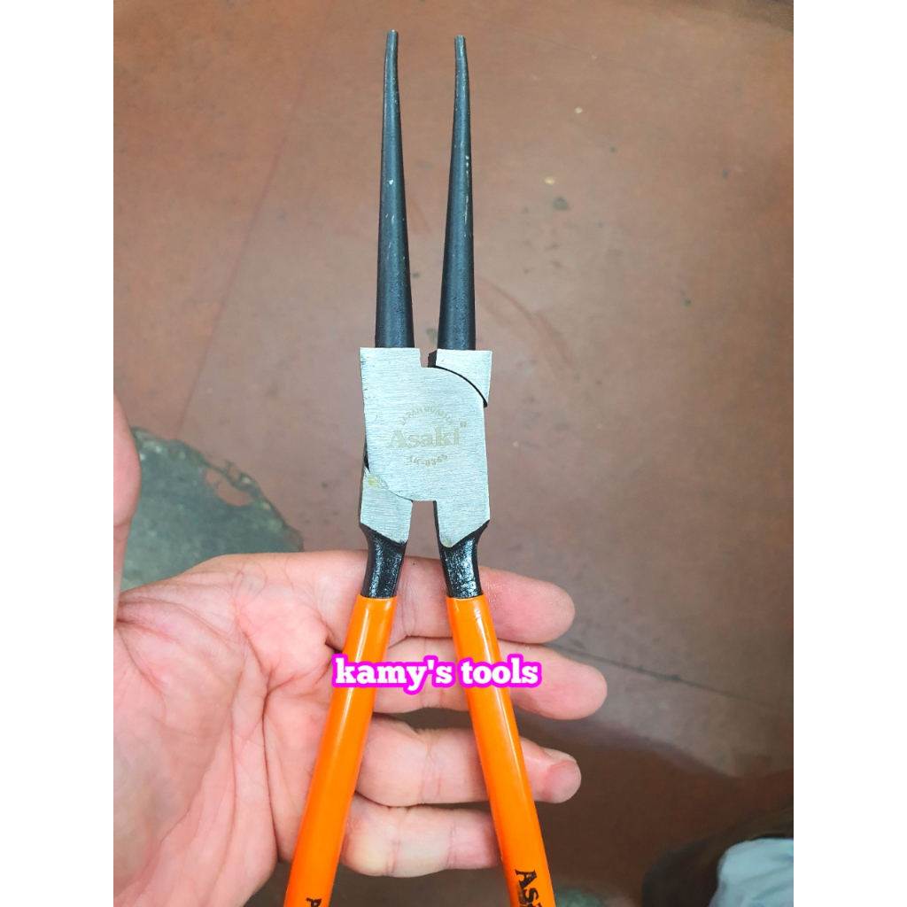 Kìm Mở Phe Asaki 13 inch 325mm Cong Thẳng Bóp Vào Bung Ra AK-8331 AK-8345 AK-8338 AK-8352