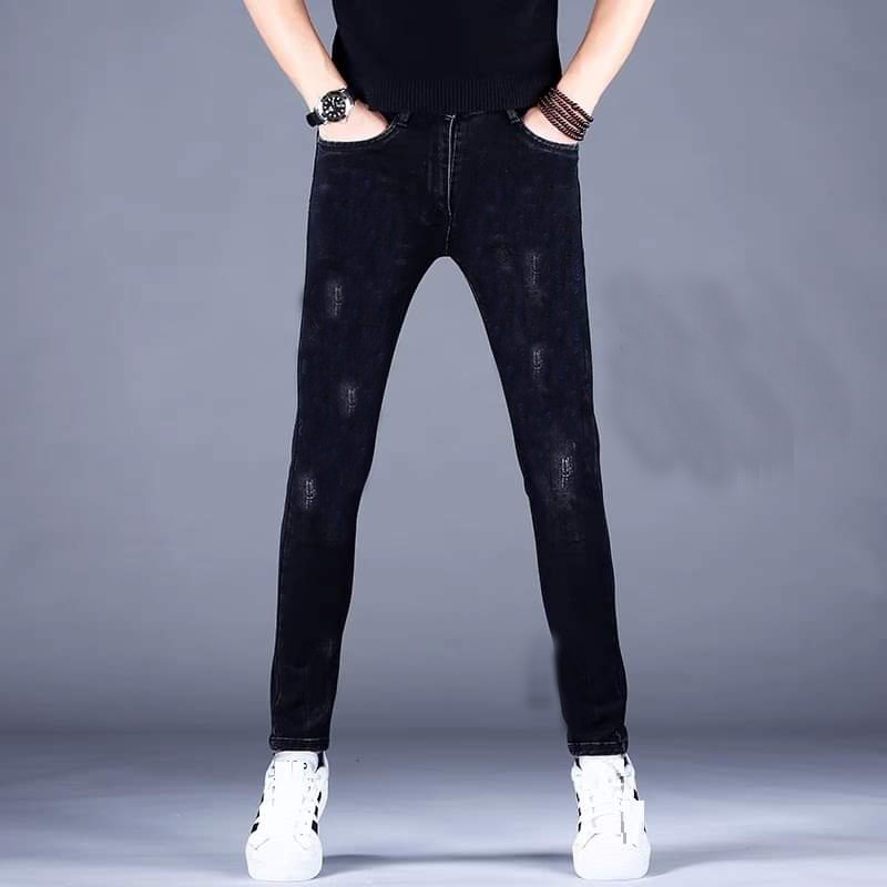 Quần Bò Nam Quần Jean Nam Cào Dáng Skinny Co Giãn Hàng Thiết Kế Cao Cấp Size 27-36