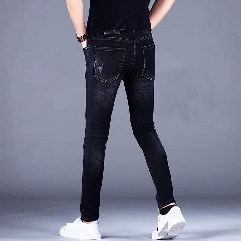 Quần Bò Nam Quần Jean Nam Cào Dáng Skinny Co Giãn Hàng Thiết Kế Cao Cấp Size 27-36