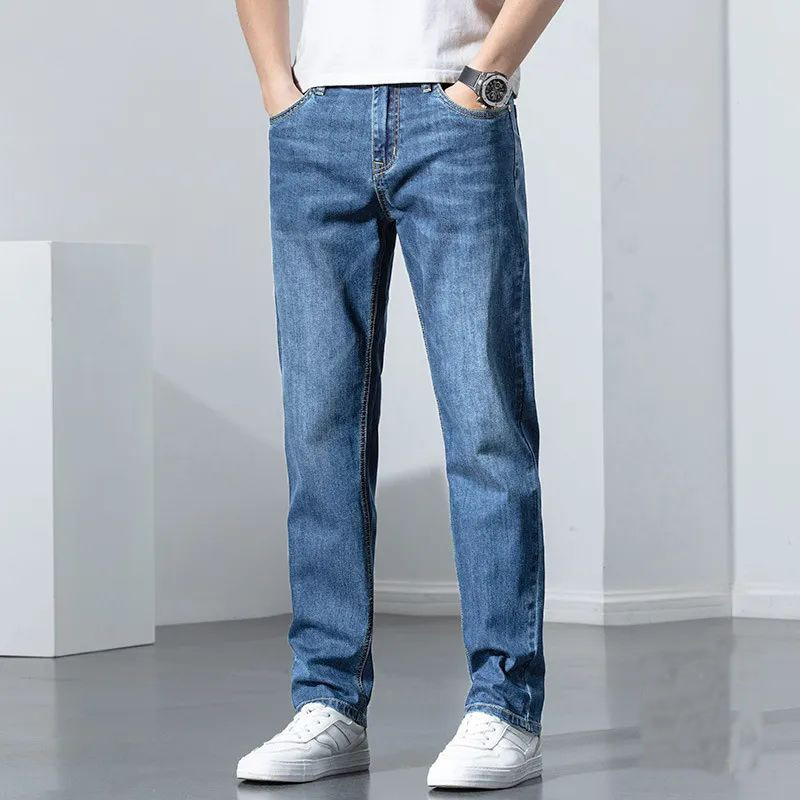 Quần Jean Nam Quần Bò Nam Co Giãn Size Đại Dành Cho Người Mập Size 31-40