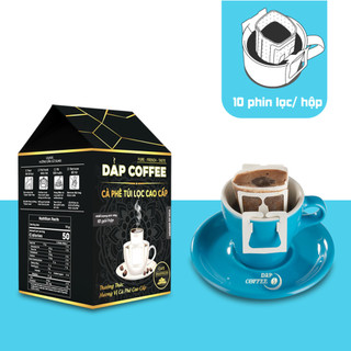 Cà phê phin lọc giấy DapCoffee - Túi lọc sản xuất tại Nhật Bản