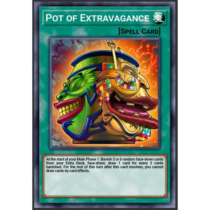 Thẻ bài yugioh Pot of Extravagance