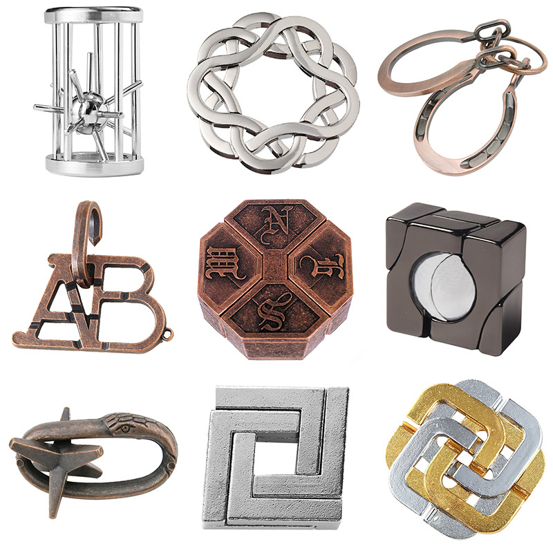 ❤️DEAL SỐC❤️ Đồ Chơi Thử Thách Trí Não , IQ Toys Puzzle Rèn Luyện Trí Thông Minh Của Trẻ Bằng Cách Tháo Và Lắp Nó.