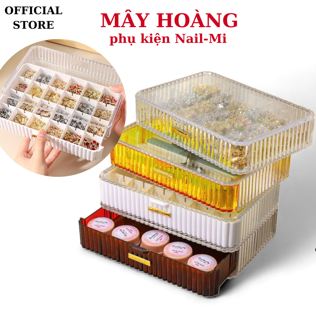 khay meka đựng charm đá cao cấp