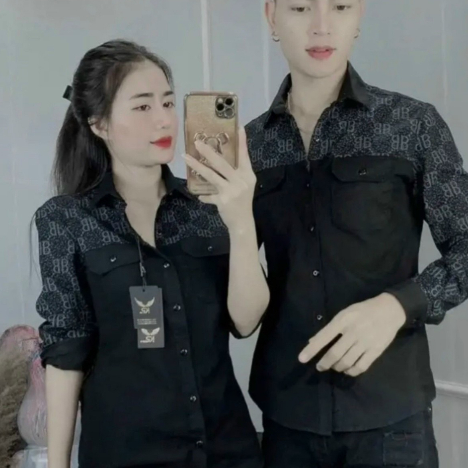 Áo Sơ Mi Nam Hàn Quốc Tay Dài Lịch Lãm Họa Tiết Cây Tre Hàng shop Loại 1