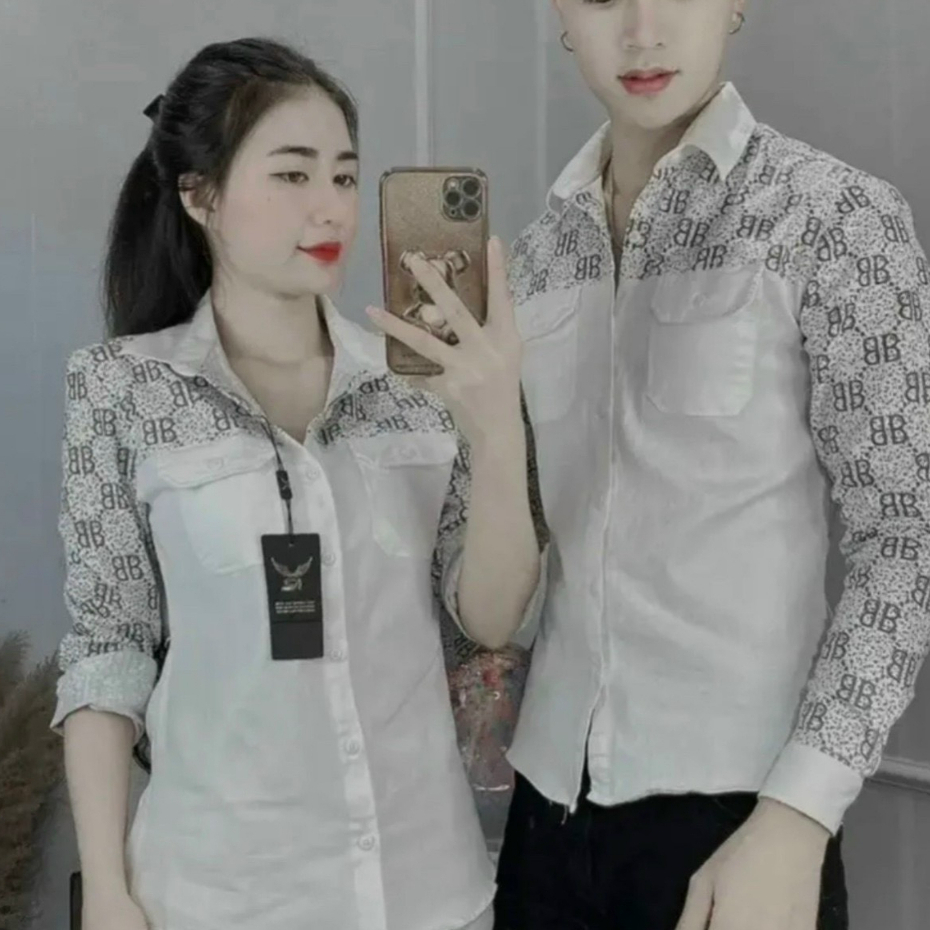 Áo Sơ Mi Nam Hàn Quốc Tay Dài Lịch Lãm Họa Tiết Cây Tre Hàng shop Loại 1