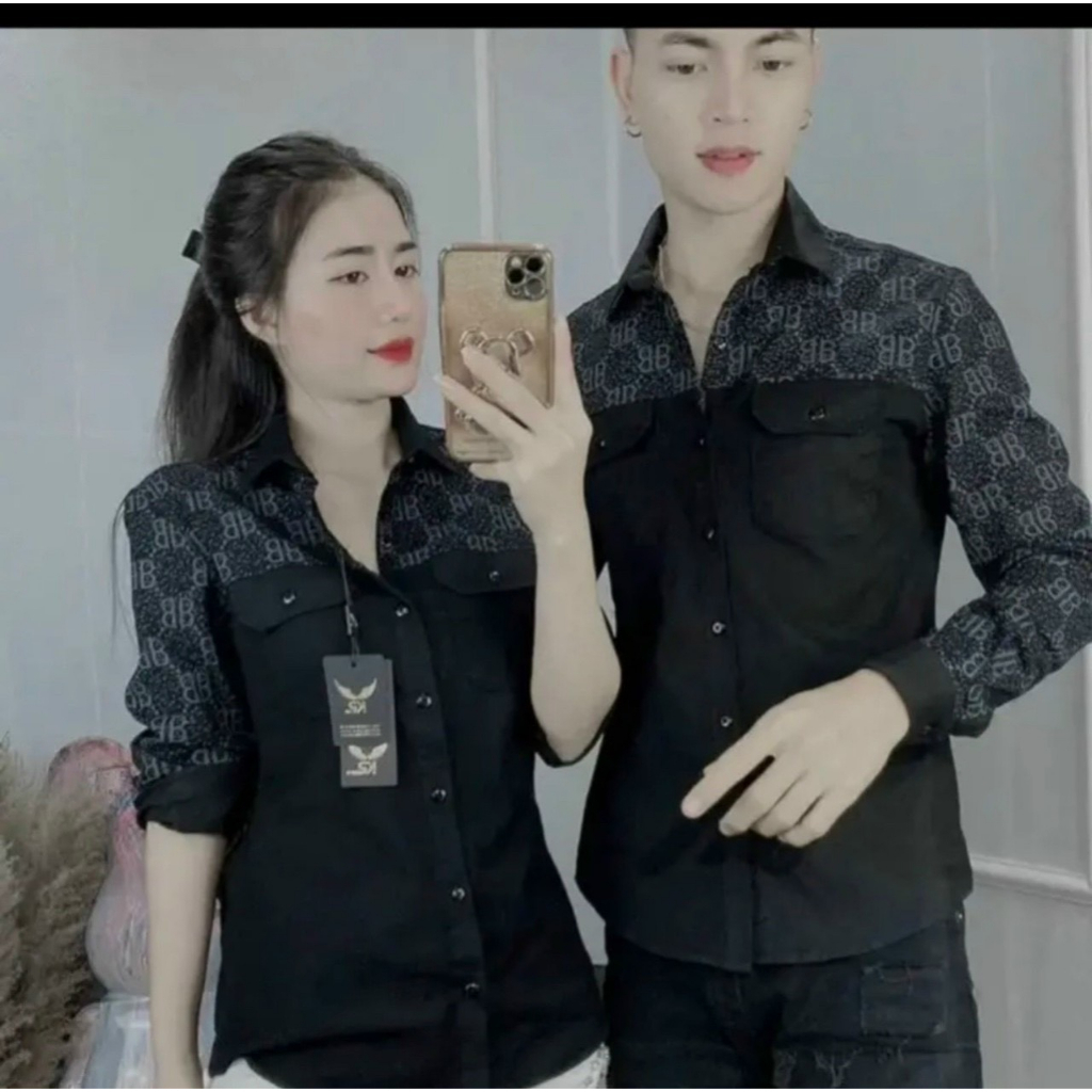 Áo Sơ Mi Nam Hàn Quốc Tay Dài Lịch Lãm Họa Tiết Cây Tre Hàng shop Loại 1