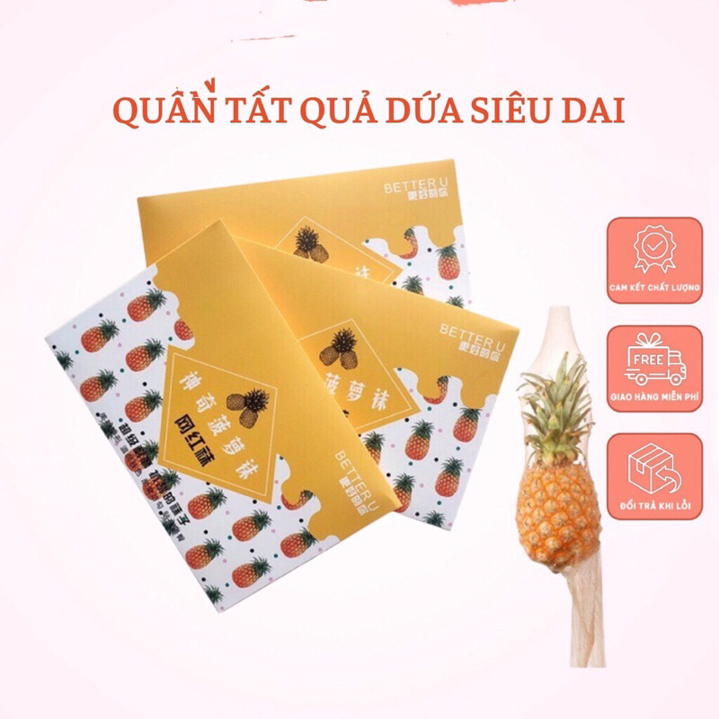 Quần tất giấy da nữ mỏng quả dứa siêu dai, siêu trong thật chân QT11