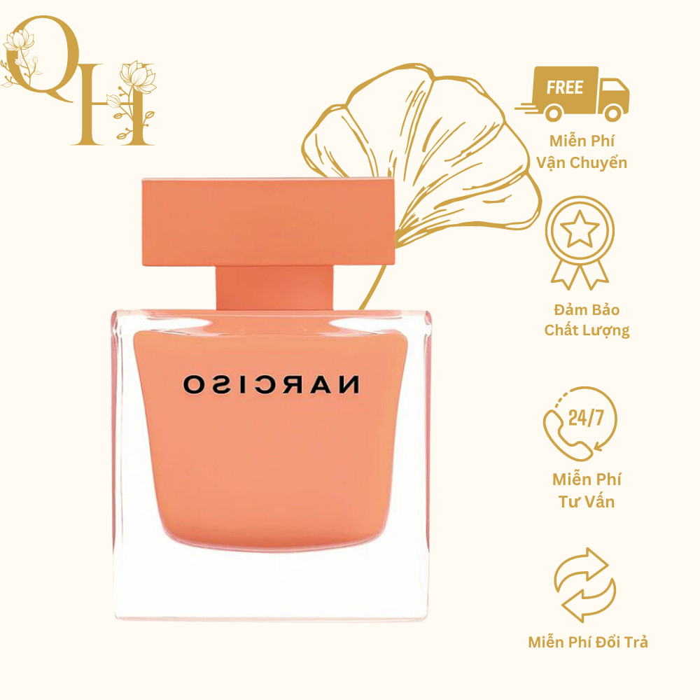 Nước Hoa Nữ Narciso Rodriguez Ambree Eau De Parfum - Nar cam lùn 10ml