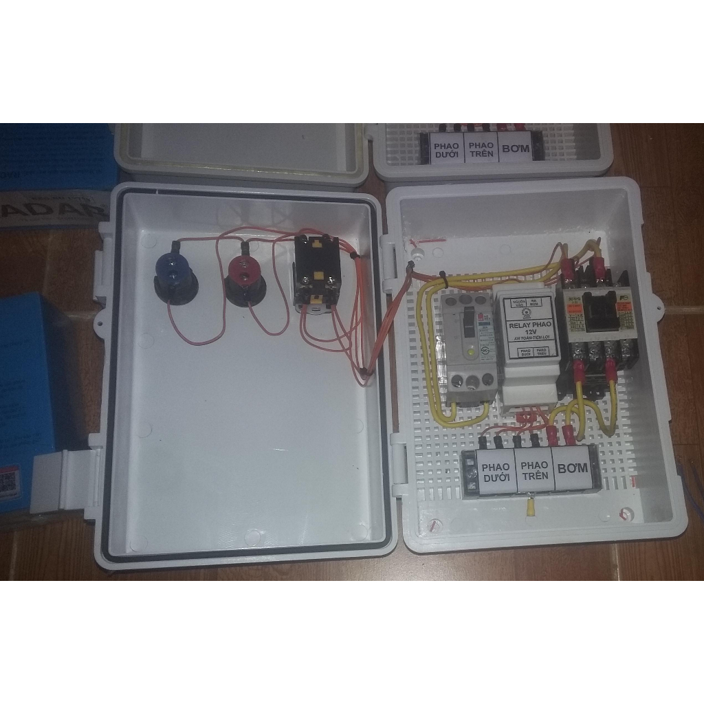 Tủ điện bơm nước tự động cho nhà dân