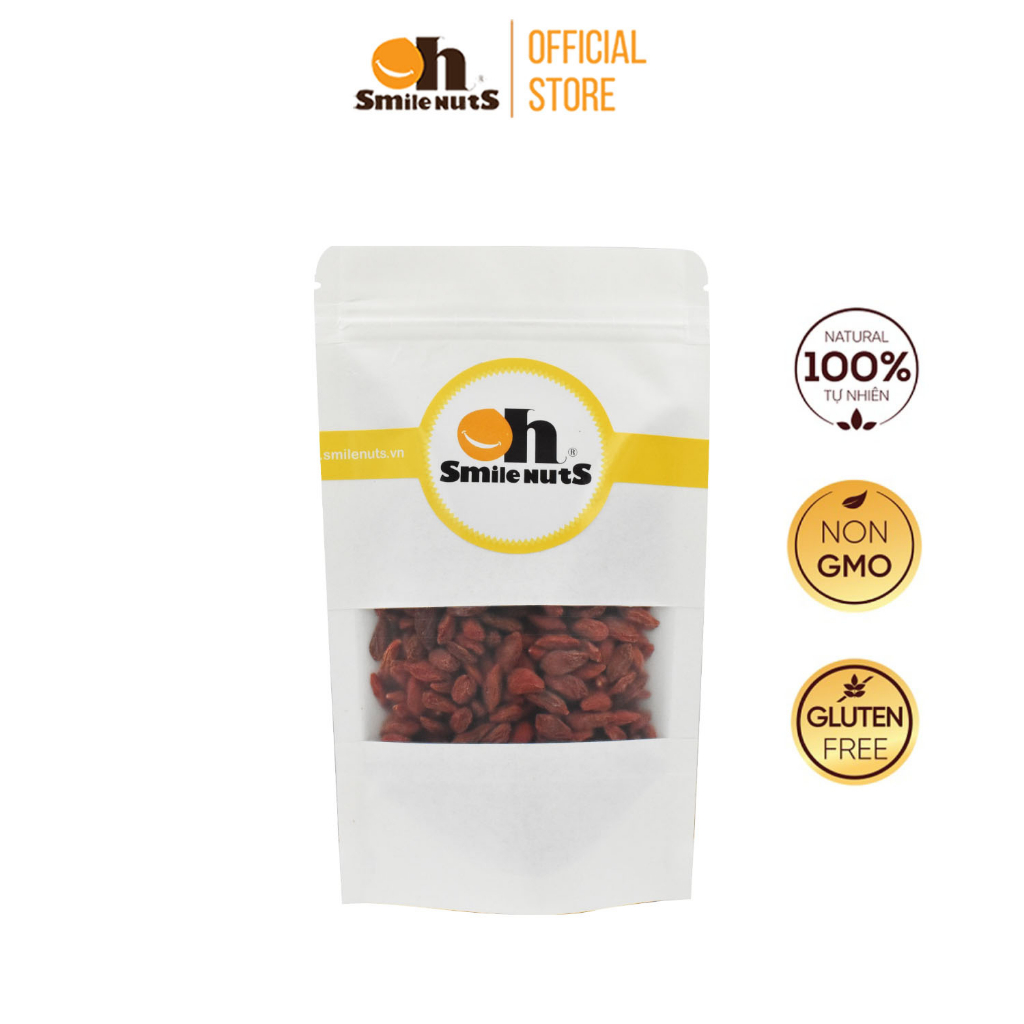 Kỷ Tử Khô Smilenuts dòng Premium Túi 90G
