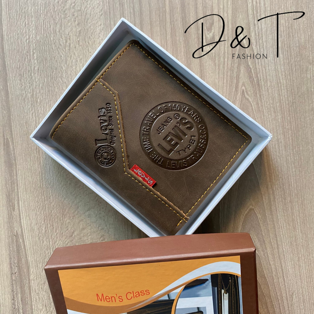 Ví Nam Dáng Đứng Da Cao Cấp DT14 LEVIS
