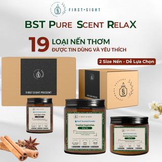 Nến Thơm Tinh Dầu Cao Cấp First Sight Sáp Dừa và Tinh dầu Tự Nhiên hũ 220gr