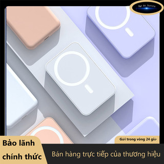 Sạc dự phòng không dây sạc nhanh pin 5000/10000 mah mini nhỏ gọn cao cấp hỗ trợ cho iphone/android