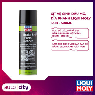 Xịt vệ sinh dầu mỡ, đĩa phanh Liqui Moly 3318/ 500ml