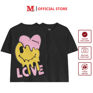 Áo phông nam nữ unisex chất cotton 100% size S-XL in hình LOVE K0030725 thời trang M2
