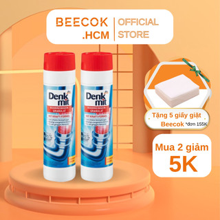 Bột thông cống Denkmit 600gram giảm tắc nghẽn, thông tắc đường ống, cống hiệu quả
